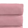 vidaXL Cadeiras de jantar 4 pcs veludo rosa