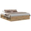 vidaXL Estrutura de cama sem colch&atilde;o 180x200cm derivados de madeira