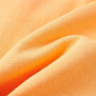 T-shirt de alças para criança laranja brilhante 92
