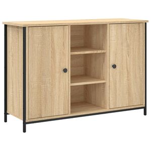 vidaXL Aparador 100x35x70 cm derivados de madeira cor carvalho sonoma