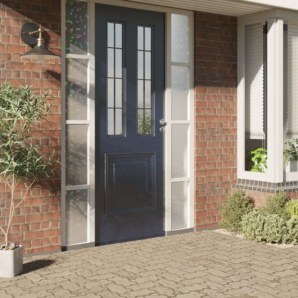 vidaXL Pel&iacute;cula para janela fosca 45x1000 cm PVC padr&atilde;o arco-&iacute;ris 3D