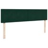 vidaXL Estrutura de cama otomana com colch&atilde;o 160x200 cm verde escuro