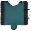vidaXL Cobertor de Cavalo Verde Escuro e Preto 105 cm Poli&eacute;ster
