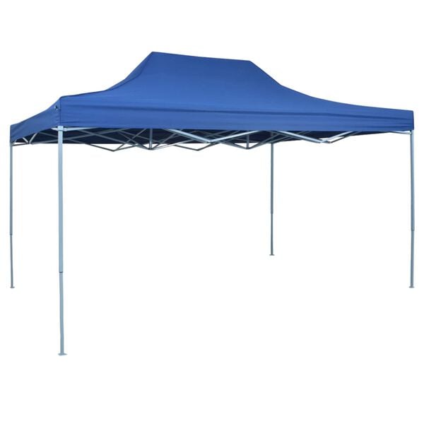 vidaXL Tenda pop-up dobr&aacute;vel 3x4,5 m azul
