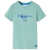 T-shirt para crian&ccedil;a caqui-claro 140