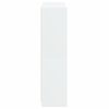 vidaXL Estante c/ portas 136x37x142 cm derivados de madeira branco