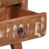 vidaXL Mesas de cabeceira 2 pcs 40x32x46 cm madeira recuperada maci&ccedil;a