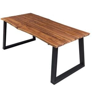 vidaXL Mesa de jantar 170x90x75 cm madeira de ac&aacute;cia maci&ccedil;a