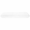 vidaXL Travesseiro para Dormir Liso Branco 70 x 36 x 6,5 cm