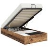 vidaXL Estrutura de Cama Ottoman Madeira antiga 75,5 x 190 cm