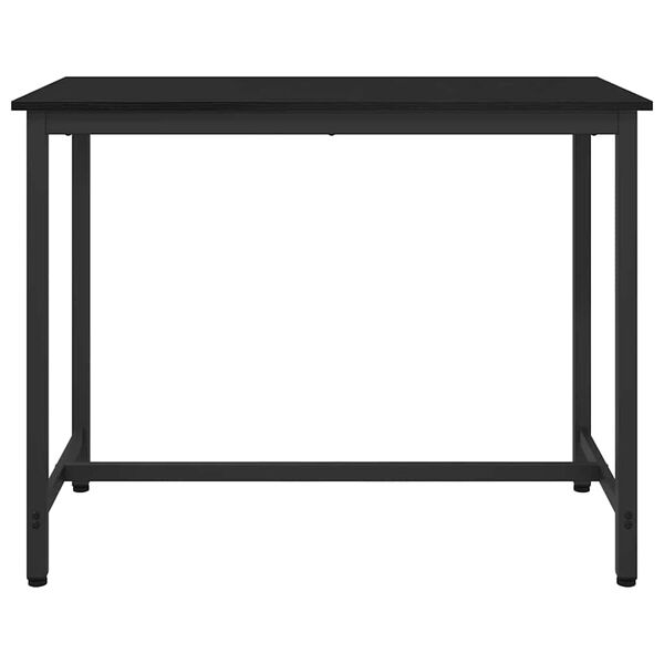 vidaXL mesa Carvalho Preto 100 x 50 x 76,5 cm
