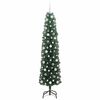 vidaXL &Aacute;rvore de Natal Artificial Verde 210 cm PVC e A&ccedil;o e Pl&aacute;stico