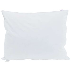 vidaXL Almofada com travesseiro Branco 40 x 60 cm Pena