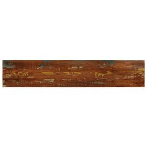 vidaXL Tampo de mesa retangular 180x20x2,5cm madeira recuperada maci&ccedil;a