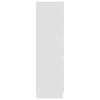 vidaXL Aparador c/ gavetas 60x35x121 cm contraplacado branco