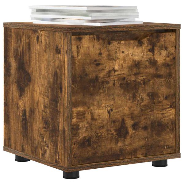 vidaXL Arm&aacute;rio de Banheiro Carvalho Defumado 40,5 x 40 x 44 cm