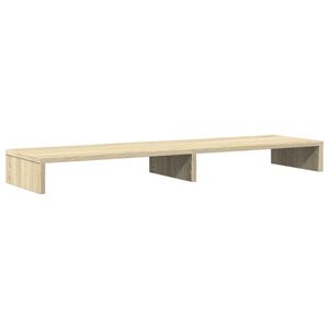 vidaXL Suporte para monitor derivados de madeira carvalho sonoma