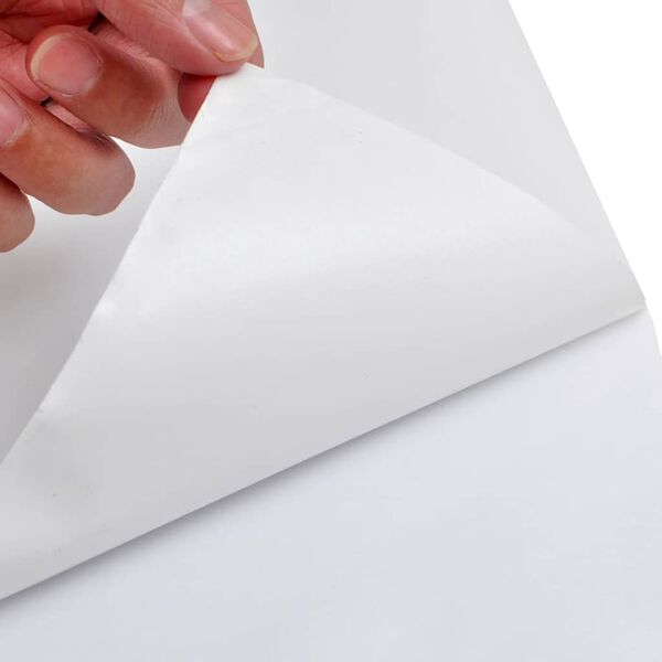 vidaXL Pel&iacute;cula para carro 100x150 cm branco mate