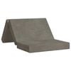 vidaXL Sof&aacute; Cama Dobr&aacute;vel 80 x 67 x 45 cm Cinzento-claro