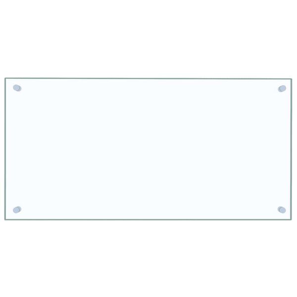 vidaXL Painéis anti-salpicos de cozinha 2 pcs 80x40 cm vidro temp.