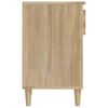 vidaXL Sapateira 102x36x60 cm derivados de madeira carvalho sonoma