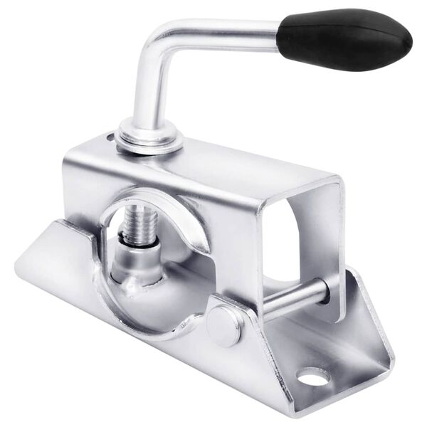 vidaXL Bra&ccedil;adeiras de roda j&oacute;quei 2 pcs 13,5x6,5x14 cm a&ccedil;o galvanizado