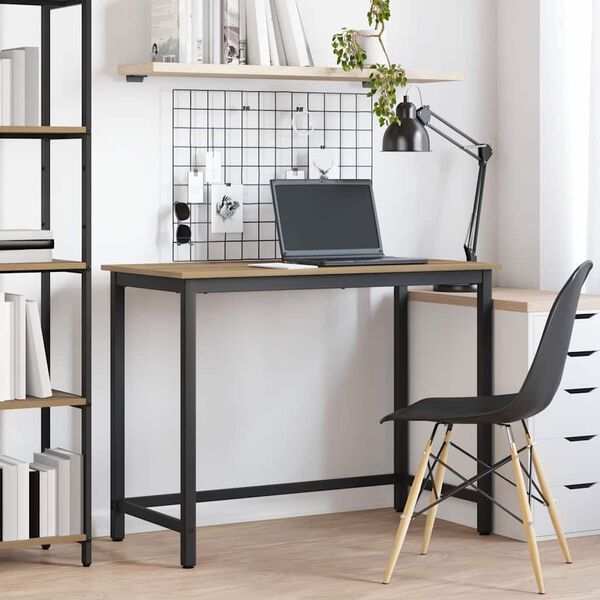 vidaXL mesa Carvalho Artesanal 80 x 50 x 76,5 cm