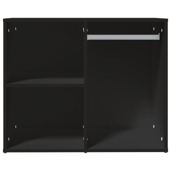 vidaXL Toucador 80x40x65 cm derivados de madeira preto