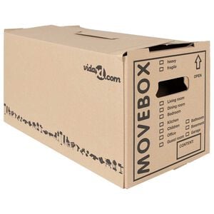 vidaXL Caixa de Mudan&ccedil;a 20 unid. Natural 59 x 31,5 x 31,5 cm cart&atilde;o