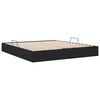 vidaXL Cama com Armazenamento com cabeceira Preto 180 x 200 cm tecido