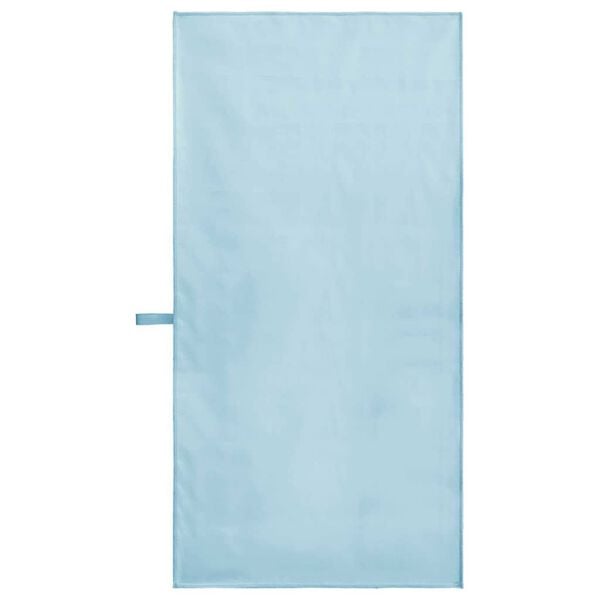 vidaXL Toalhas Esportivas 2 pcs Azul 100 x 50 cm Poli&eacute;ster e poliamida