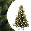 vidaXL &Aacute;rvore de Natal artificial com bolas 180 cm 300 LED