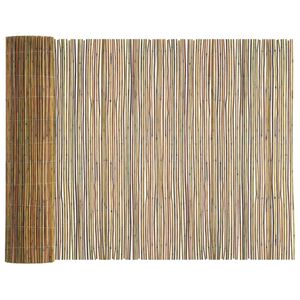 vidaXL Cerca de Bambu 300 x 125 cm Bambu Natural
