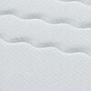 vidaXL Colchão Branco e Cinza 70 x 200 cm Mola Bonell