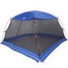 vidaXL Tenda mosquiteira com telhado Azul Azure 380 x 380 x 225 cm