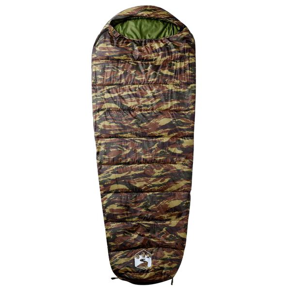 vidaXL Saco-cama m&uacute;mia de campismo para adultos 3 esta&ccedil;&otilde;es