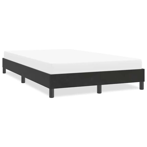 vidaXL Estrutura de cama sem colch&atilde;o 120x220 cm Veludo preto