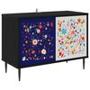 vidaXL Gabinete para TV MAINZ 69 x 33 x 50,5 cm Carvalho Preto