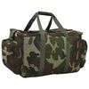 vidaXL Saco de pesca imperme&aacute;vel tecido oxford camuflagem verde