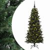 vidaXL &Aacute;rvore de Natal artificial com bolas 180 cm 300 LED