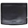 vidaXL Tapete de Porta-Malas Preto Borracha