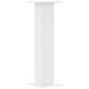 vidaXL Suportes p/ plantas 2 pcs 30x30x95 cm derivados madeira branco