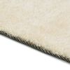vidaXL Tapete Shaggy para &Aacute;rea Creme 120 x 160 cm Polietileno
