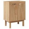 vidaXL Arm&aacute;rio de lavat&oacute;rio p/ WC OTTA 59x40x80 cm pinho maci&ccedil;o