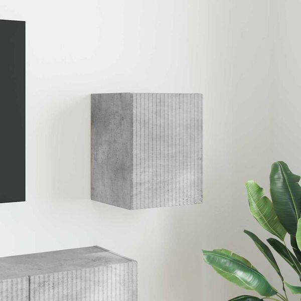 vidaXL Arm&aacute;rio de TV de Parede Concreto 30 x 31 x 40 cm