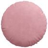 vidaXL Almofadas de Assento 2 pcs Rosa &Oslash; 40 x 13 cm Veludo