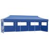 vidaXL Tenda para festas pop-up dobr&aacute;vel c/ 5 paredes 3x9 m azul