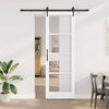vidaXL Porta Deslizante Branco 78 x 232 cm
