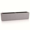 LECHUZA Floreira BALCONERA Stone 80 ALL-IN-ONE cinzento