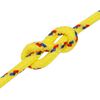 vidaXL Corda de barco 4 mm 100 m polipropileno amarelo